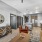 Modern kitchen and living room with entry